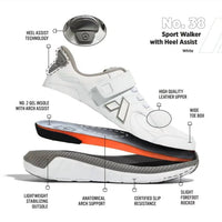 Anodyne - Men's No. 38 Sport Walker Shoes With Heel Assist