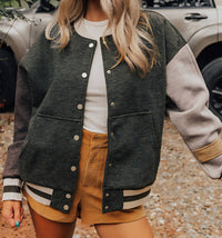Easel - Varsity Style Bomber Jacket