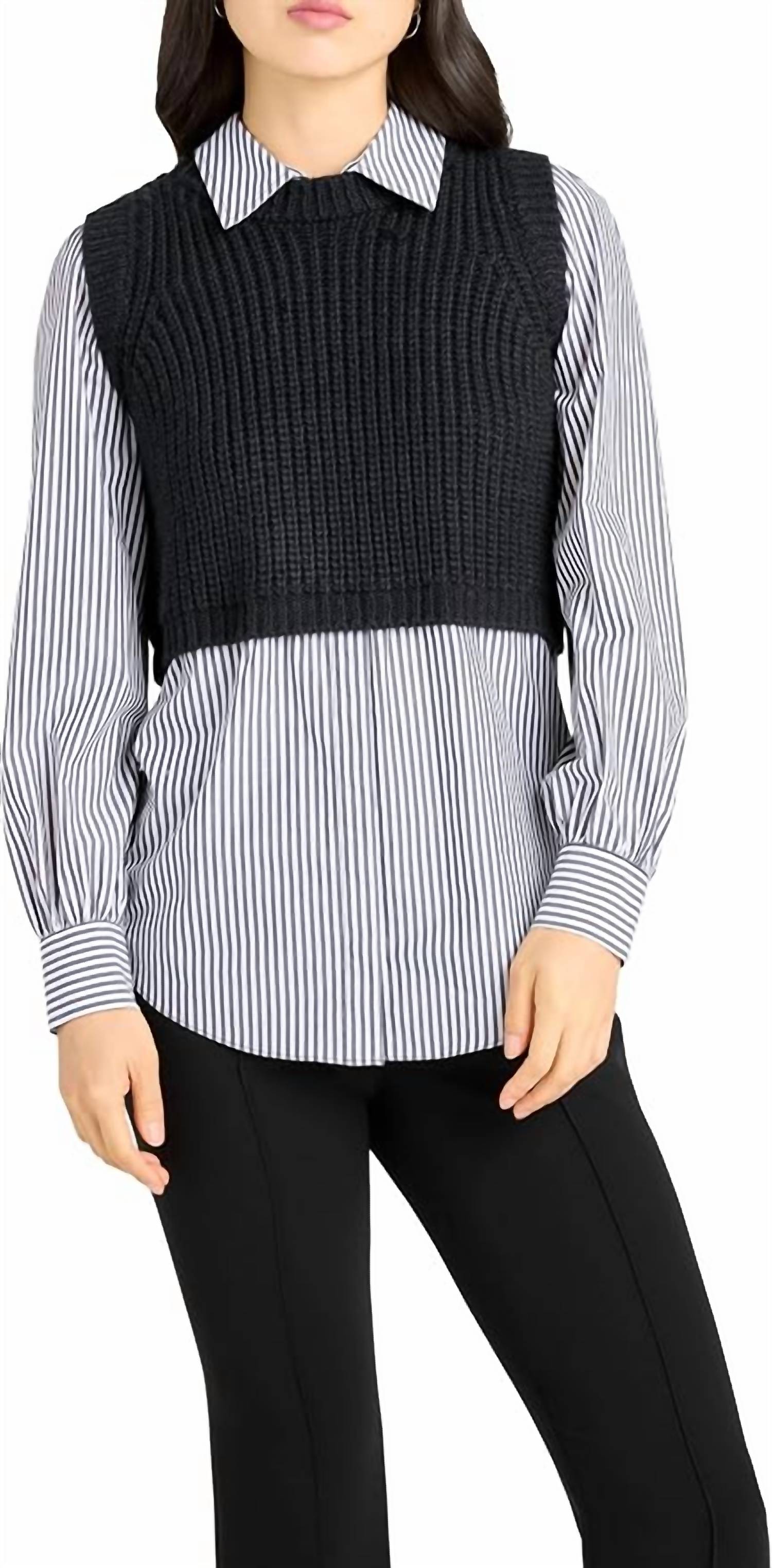 Cinq A Sept - Mara Shaker Pullover
