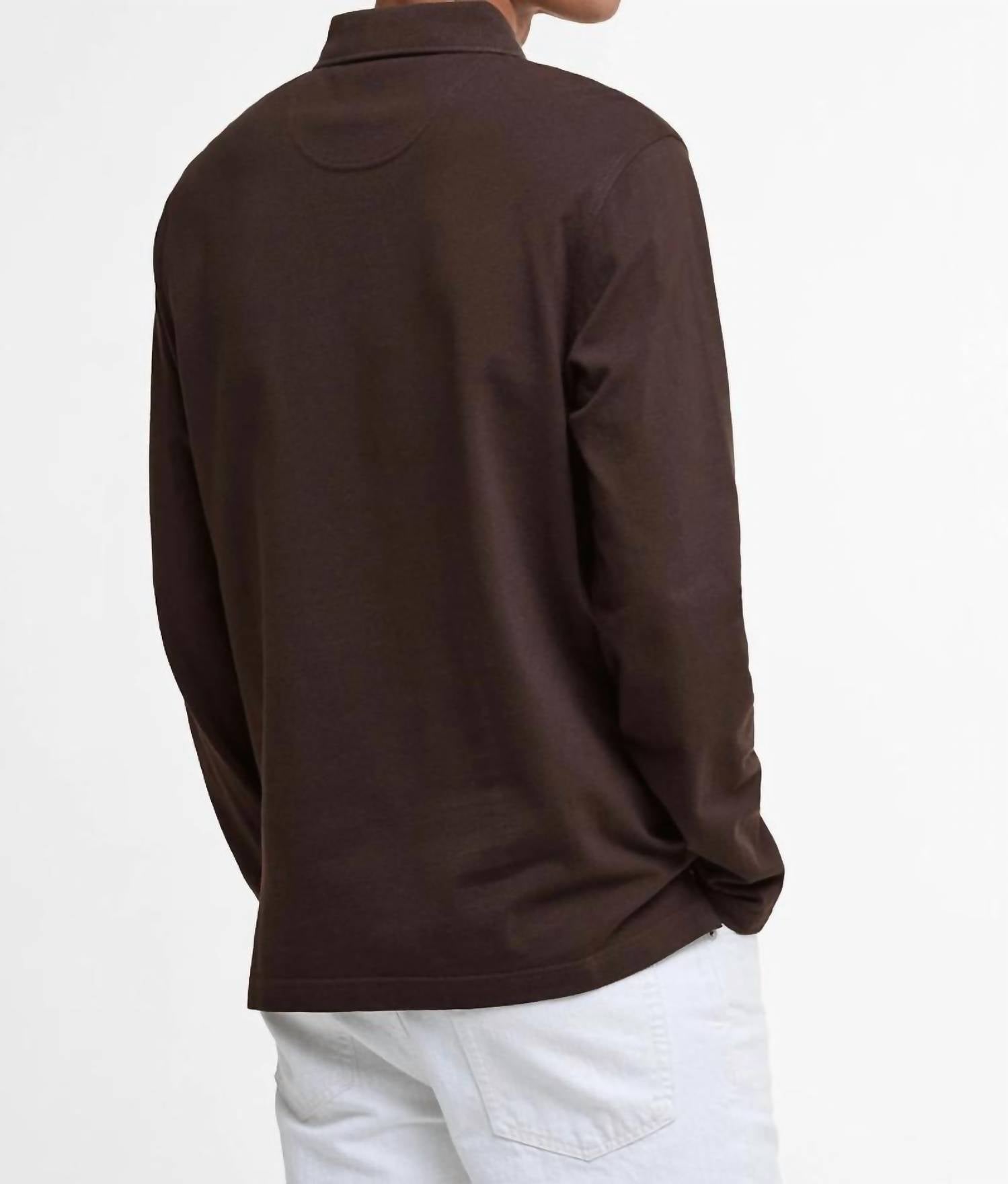 Barbour - Blaine Tartan Long-Sleeved Polo Shirt
