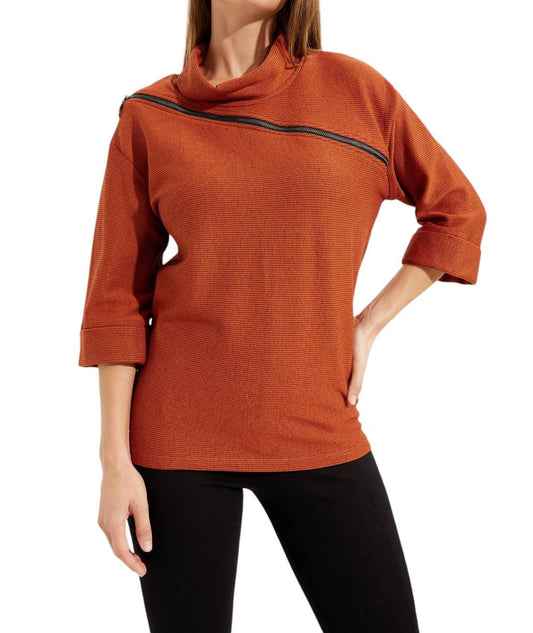 Joseph Ribkoff - MOCK NECK SWEATER