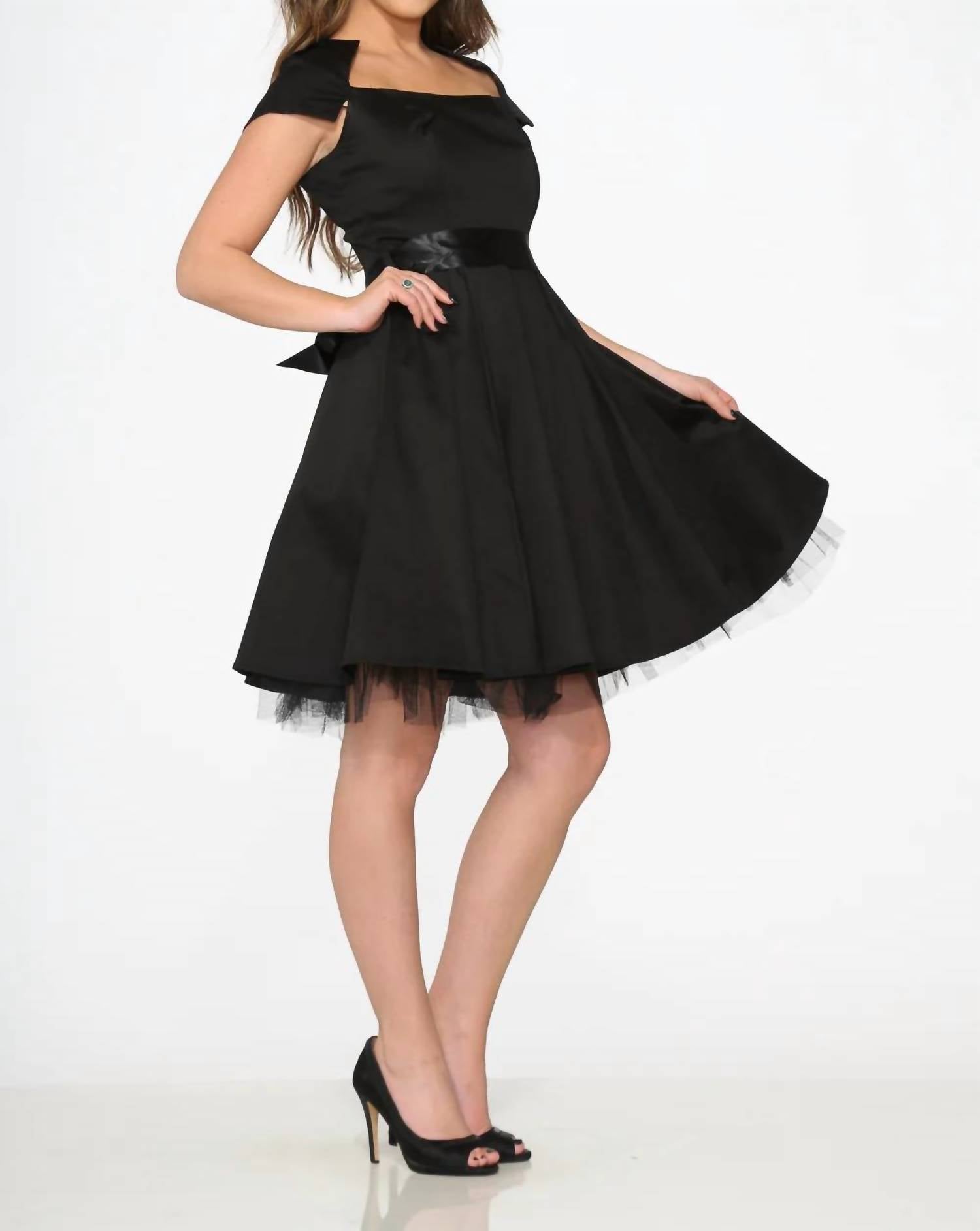 Orchid Bloom - Midi Swing Dress
