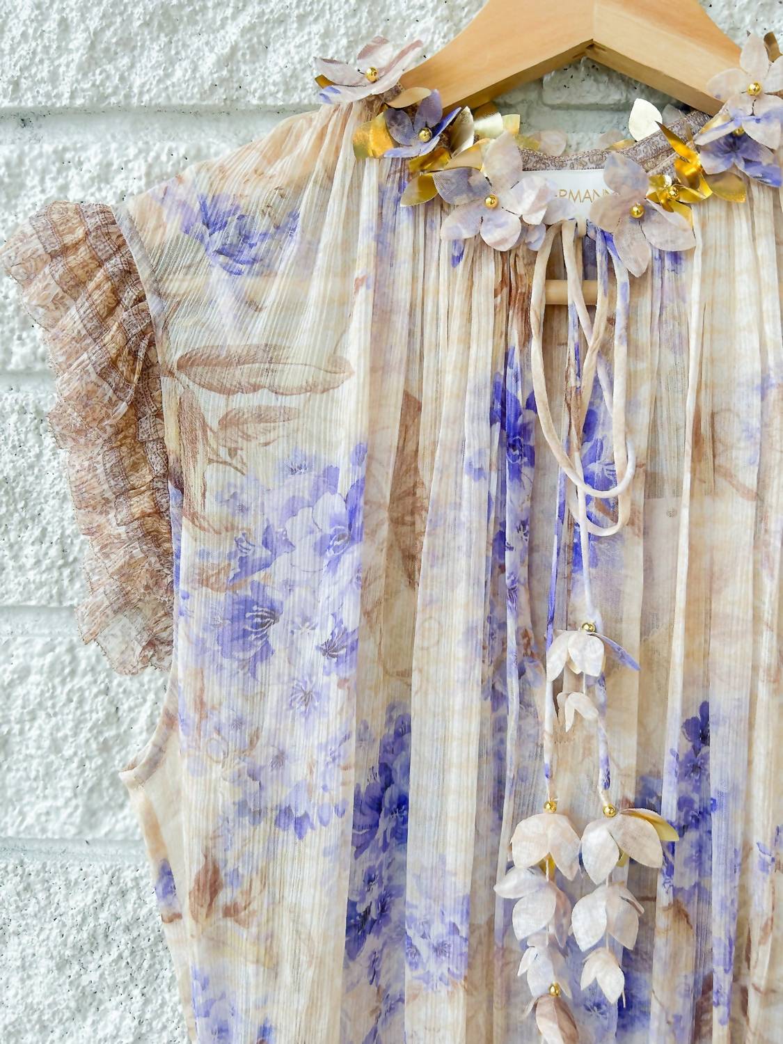 Zimmermann - Dawning Flutter Dress