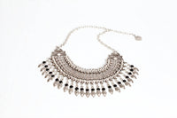 Avenue Chic - Women's Statement Onyx Gypsi Necklace