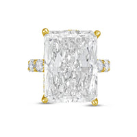 Diana M Jewels - Women's Radiant & Round Lab-Grown Diamond Fashion Ring (5.00 Ct) - Statement