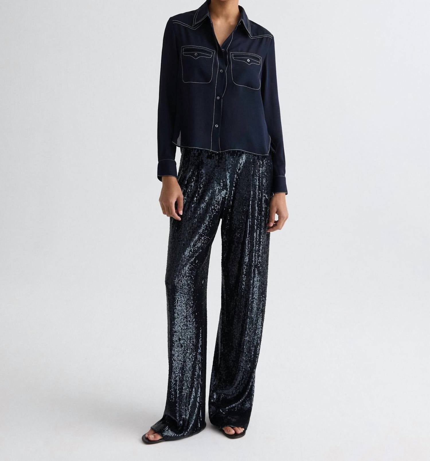 Twp - Carter Topstitch Shirt