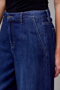 HIDDEN Nori High Rise Super Wide Leg Jeans in dark blue - women's pants - view 5