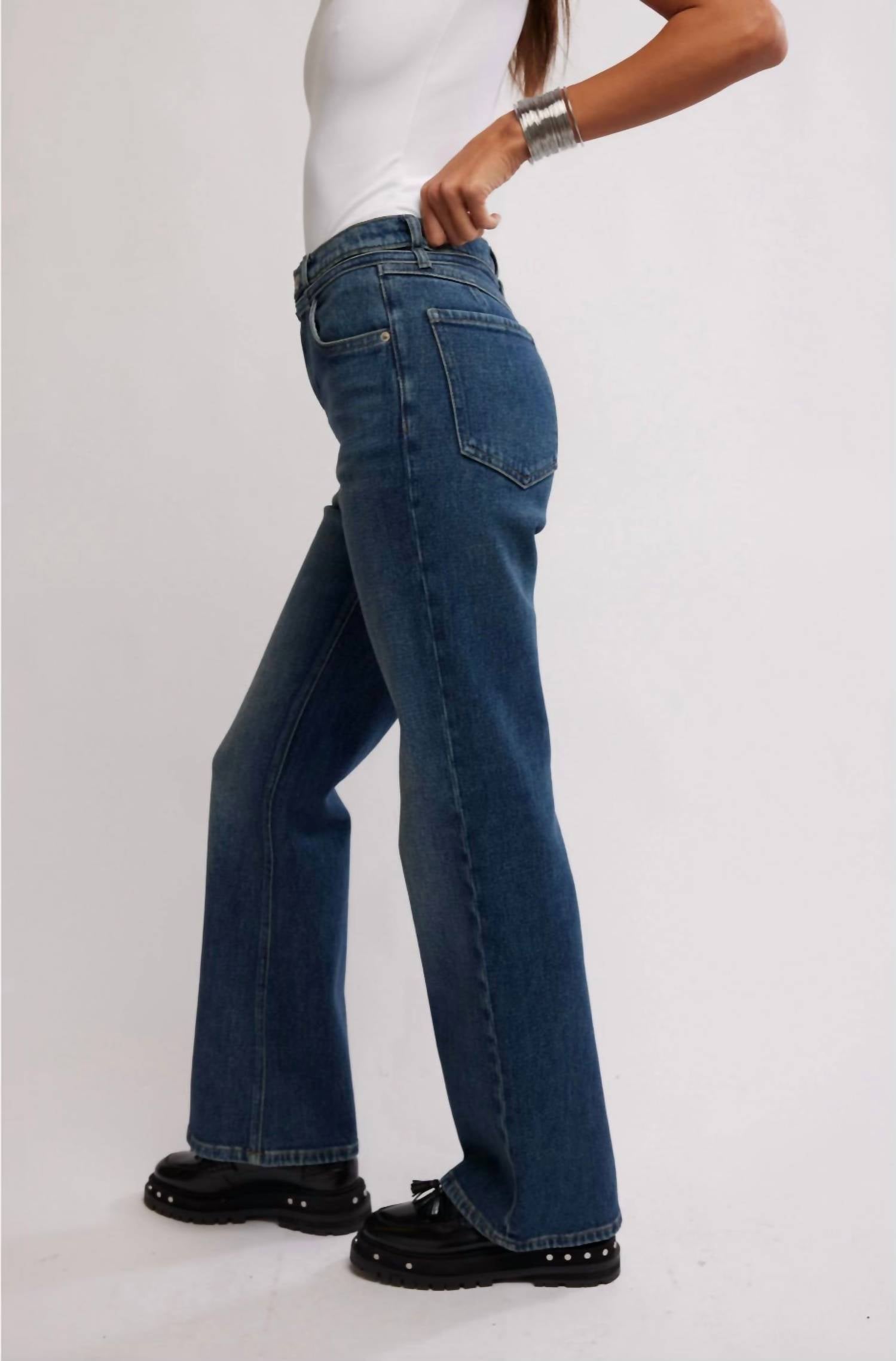 Free People - Sabine Slim A Line Jean