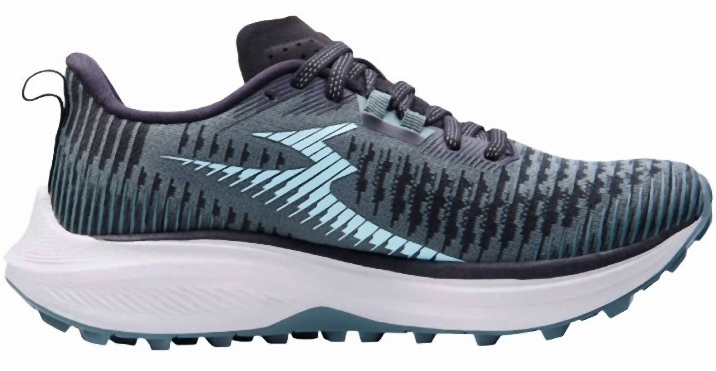 361 Degrees Women's Futura Trail Running Shoes in dark forest blue tint - women's sneaker