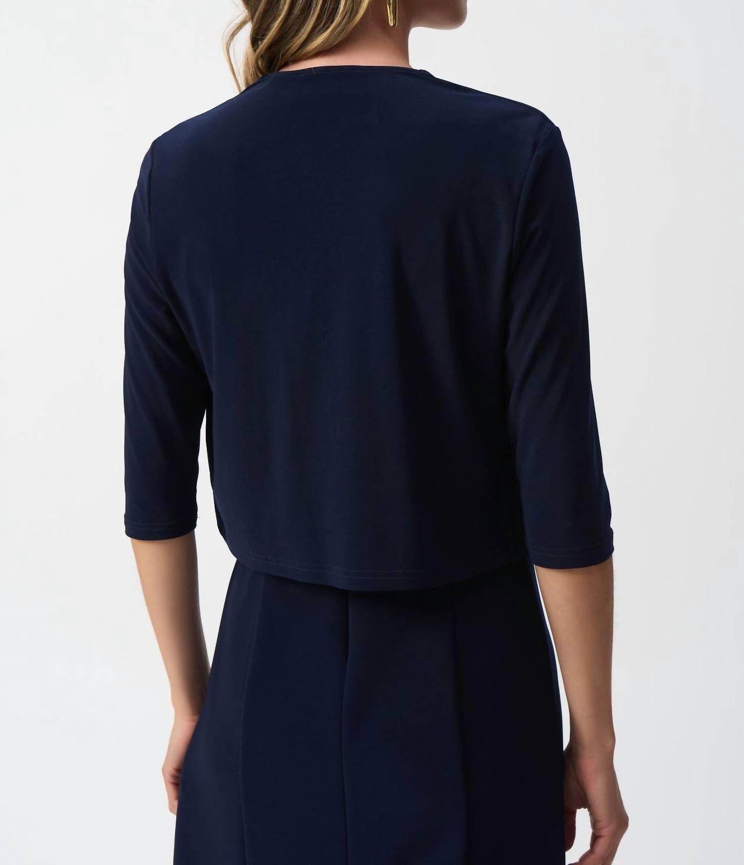 Joseph Ribkoff - Cropped Cover-up