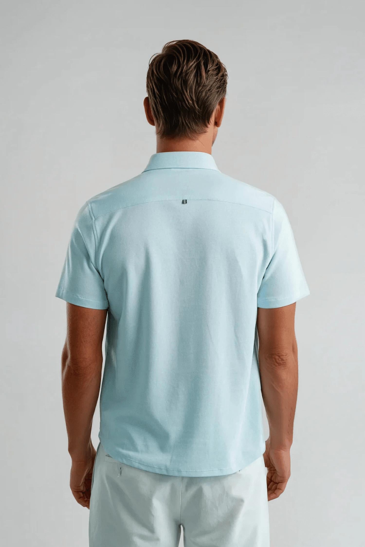 Stone Rose - Tone Pique Short Sleeve T-series Shirt
