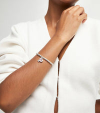 Unode50 - Women's Beaded Stretch Heart Bracelet