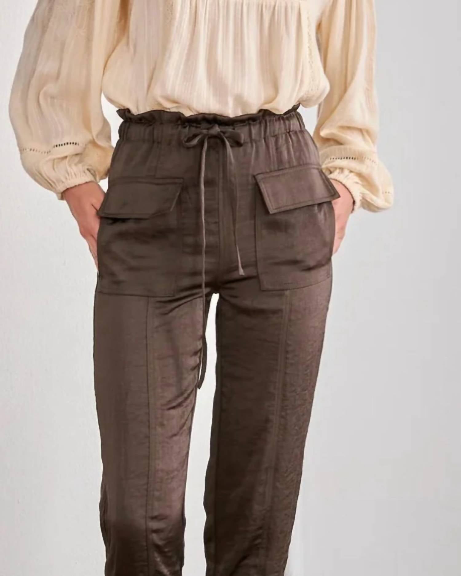 Nekane Nkn - Santa Satin Cargo Pant