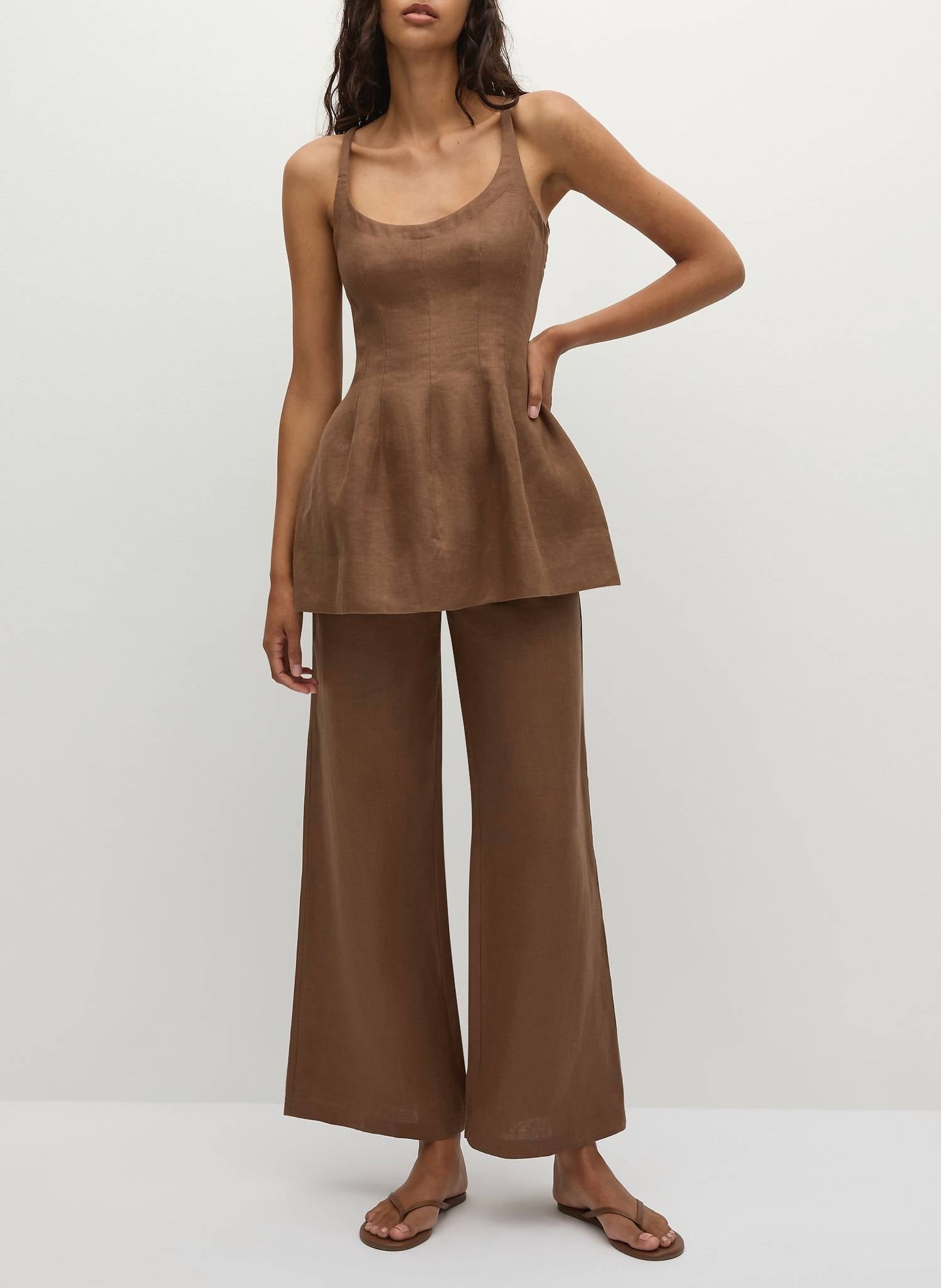 Faithfull The Brand - Syna Wide Leg Linen Pants