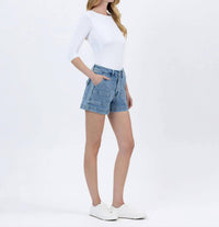 Flying Monkey - Super High Rise Utility Pocket Shorts