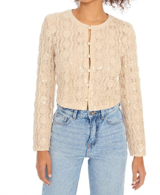 Allison New York - Beaded Mariana Cardigan