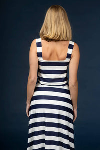 SMITH & QUINN Bennett Skirt and Shelly Top Set in yachtsmen stripe - women's skirt - alternate view
