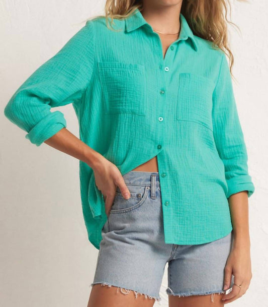 Z Supply - Kaili Button Up Gauze Top