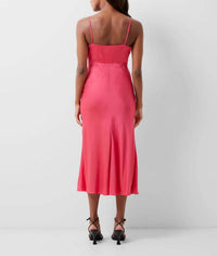 French Connection - Ennis Satin Slip Midi Dress