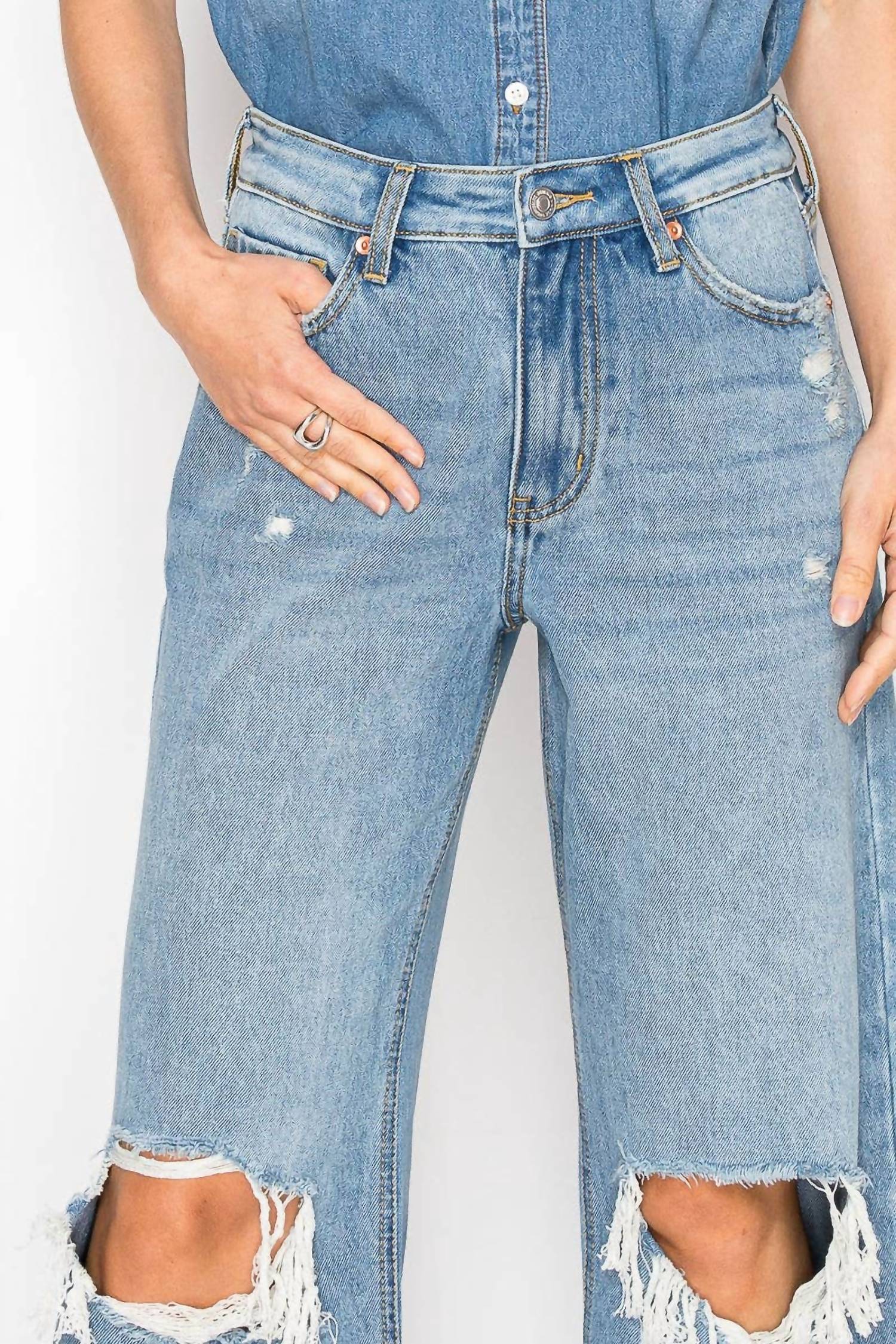 Artemis Vintage - Hybrid High Rise Relaxed Flare Jeans