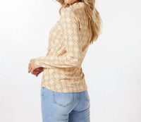Esqualo - Star Pleated Blouse