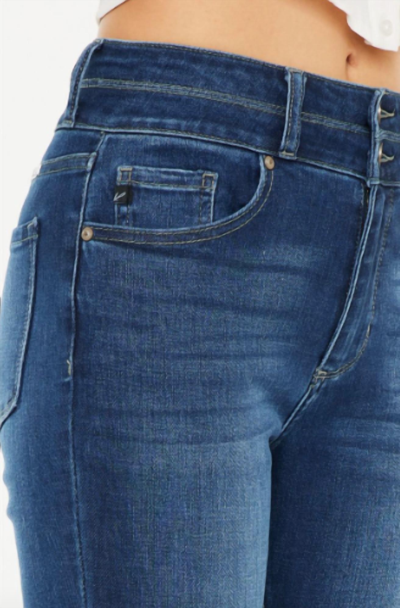 Kancan - High Rise Skinny Bootcut Jeans