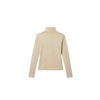 Ambar - Sleek Stretch Essential Mock-neck Long Sleeve Top