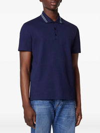 Versace - Embroidered Cotton Polo Shirt