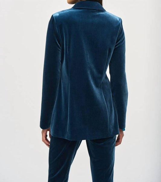 Joseph Ribkoff - Velvet Fitted Blazer