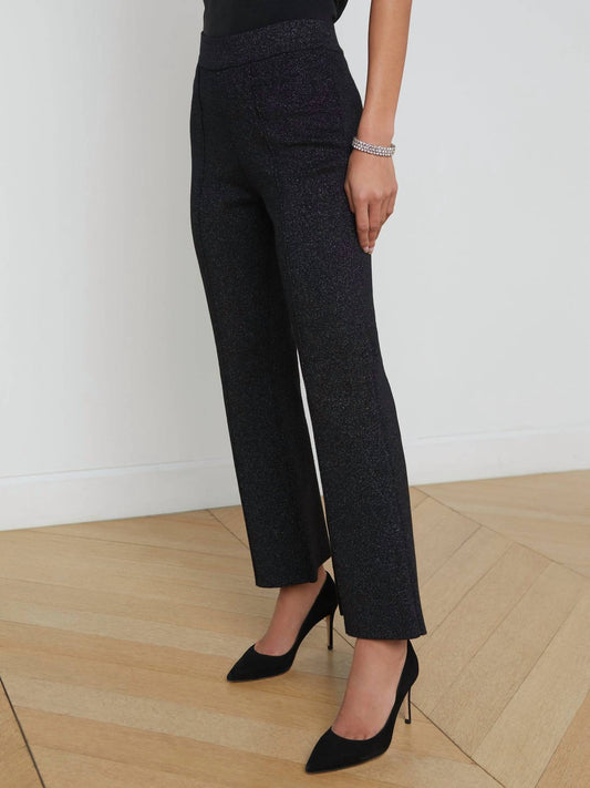 L'Agence - Ren Fit n Flare Knit Pant