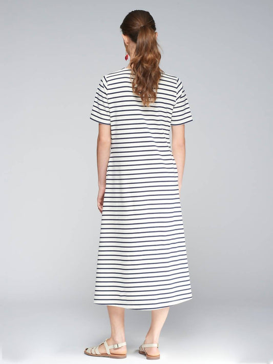 Vilagallo - Embroidered Clara Midi Dress