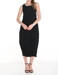 Frank Lyman - Bubble Jacquard Sleeveless Midi Dress