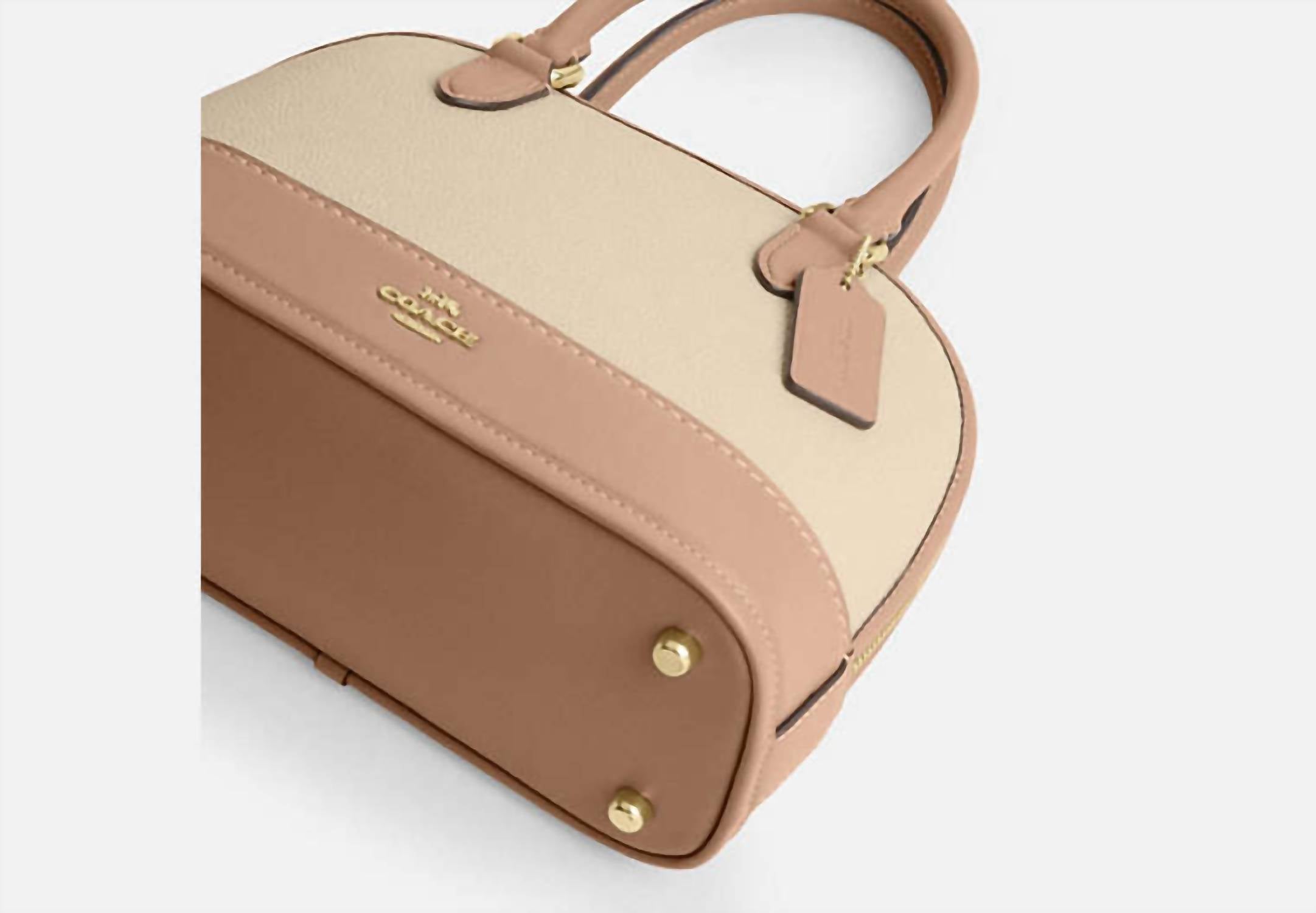 Coach - Women's Sabrina Color Block Satchel Crossbody Bag