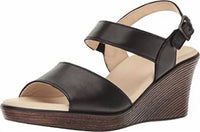 Sas - Women's Heather Quarter Strap Wedge Sandal - Wide