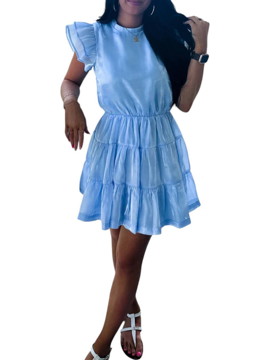 Tcec - Happily Ever After Puff Sleeve Dress