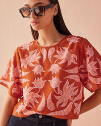 Omika - Adi Short Sleeve Blouse
