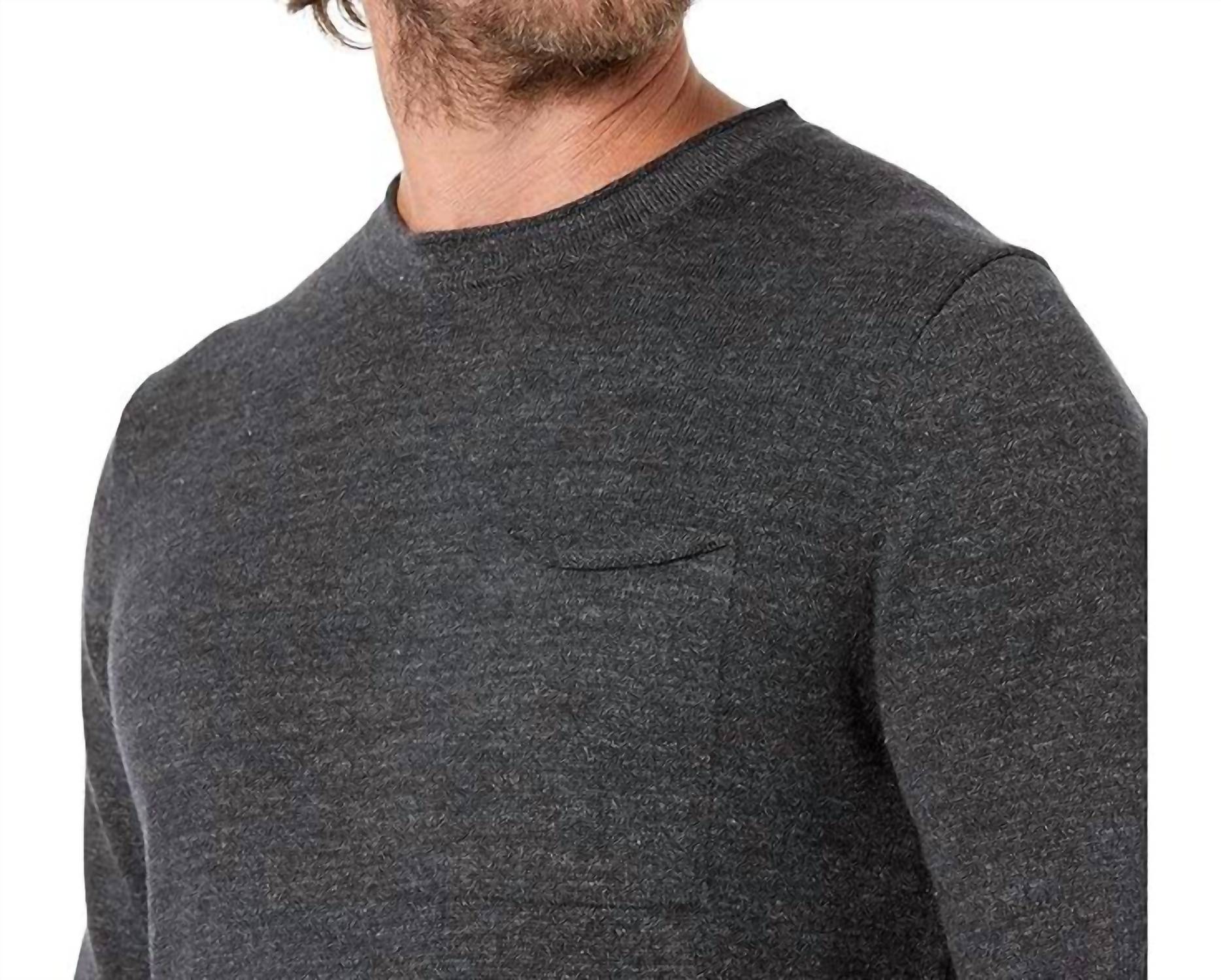 The Normal Brand - Roll Hem Pocket Crew Sweater