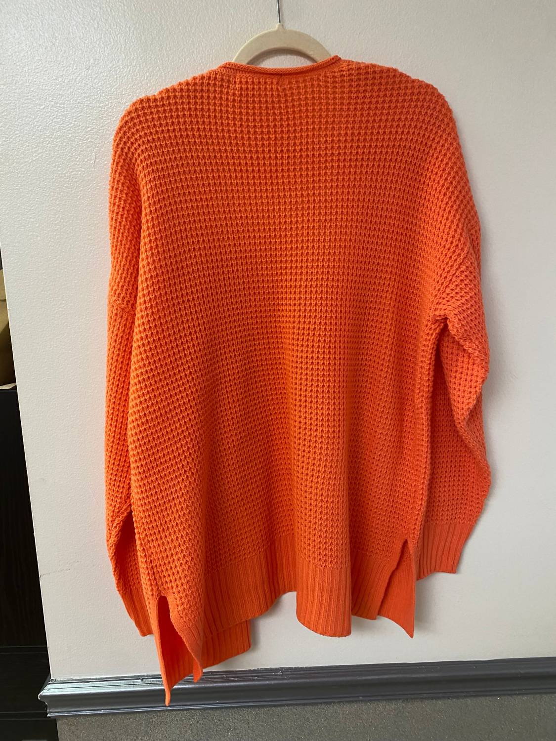 Zenana - Textured Long Sleeve Cardigan