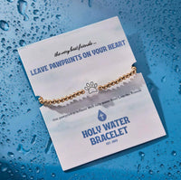 Holy Water Bracelet - Women's Pawprint Bracelet