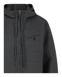 Salvatore Ferragamo - Men's Wool Zip-up Jacket