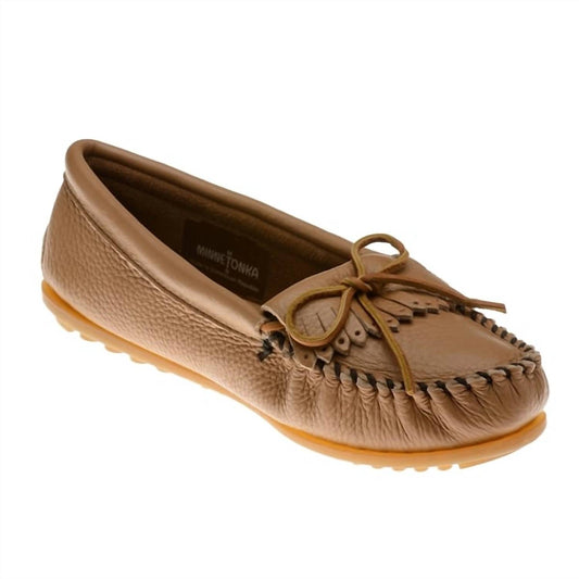 WOMEN'S DEERSKIN KILTY MOCCASIN