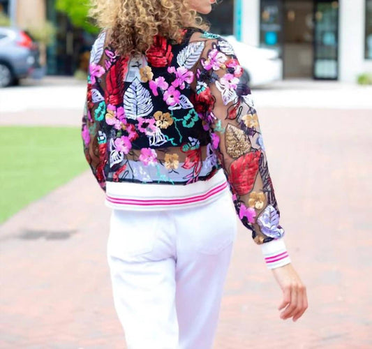 The House Of Perna - Lindsay Bomber Jacket