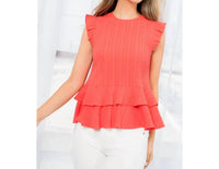 Thml - Ruffle Tie Back Top