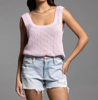 Weekend Los Angeles - Bailey Square Neck Knit Top