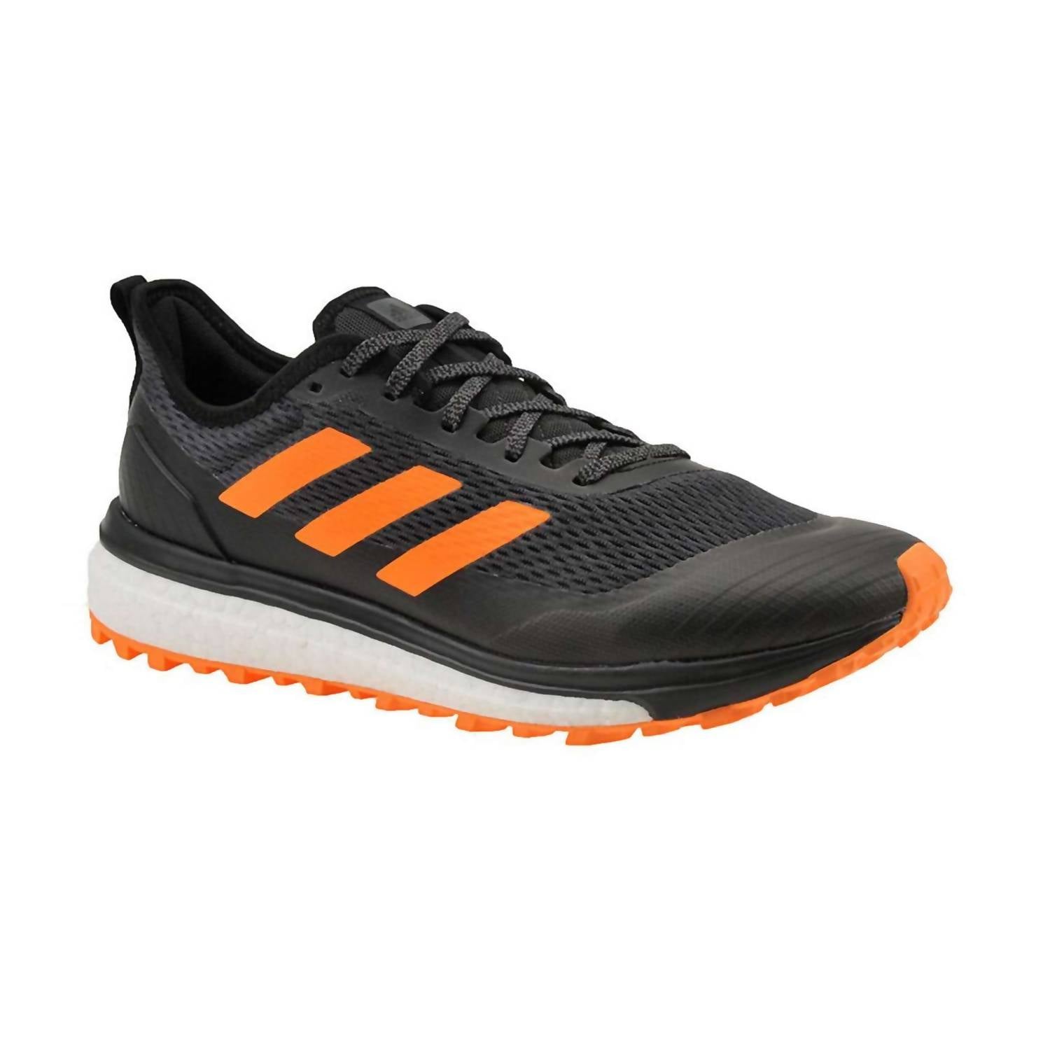 adidas Men's Response Trail Running Shoes in black - men's shoe - detail view