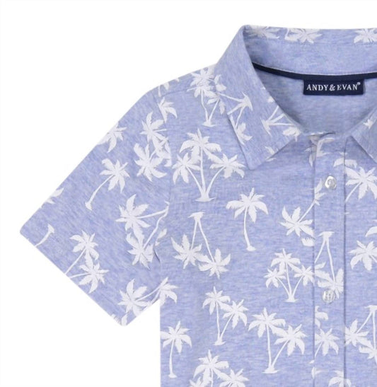 Andy & Evan - Boy's Cotton Knit Button Down