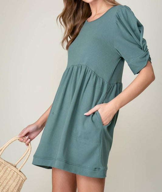 Lumiere - T-shirt Dress With Pockets