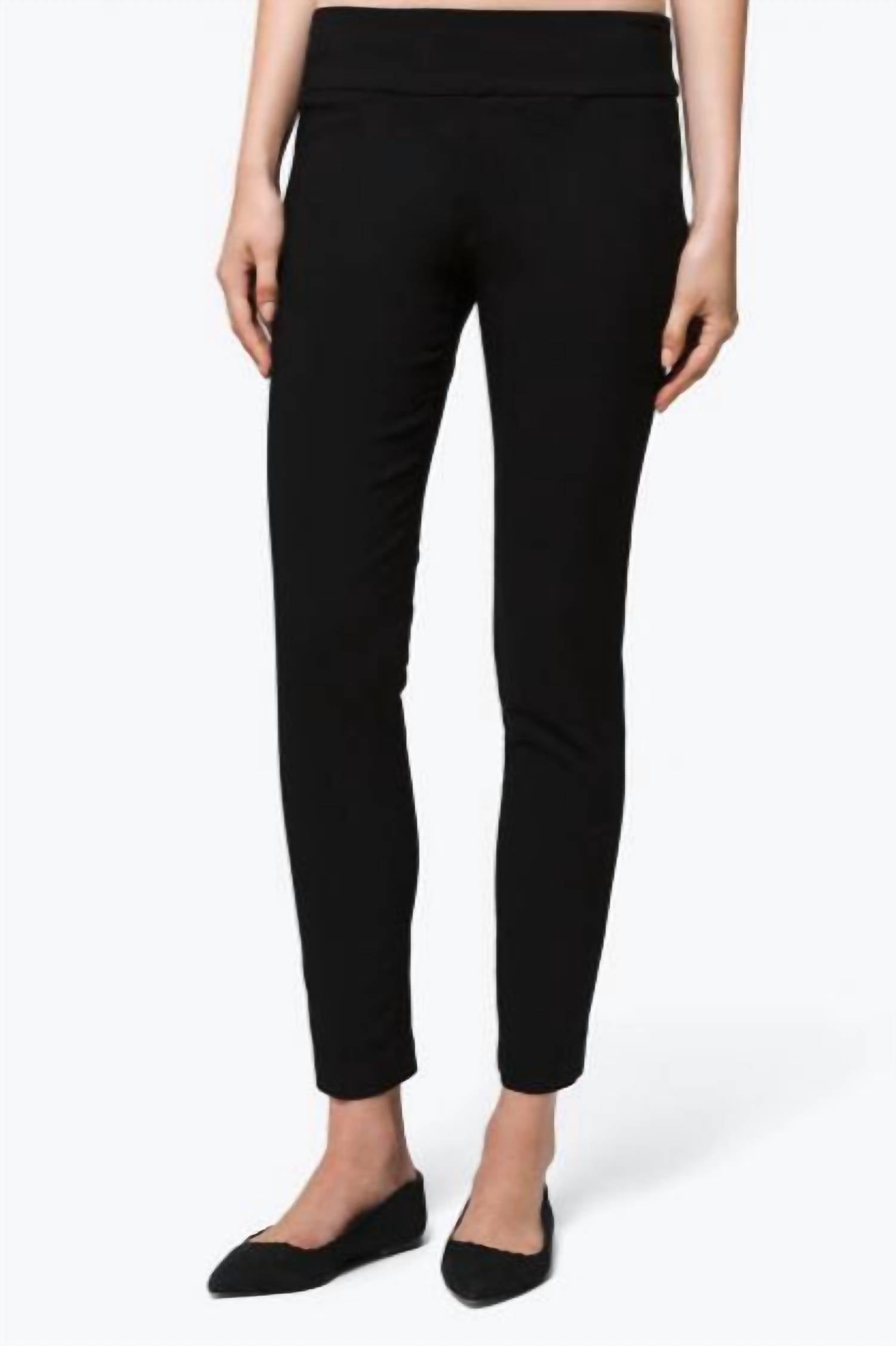 Elliott Lauren - Control Stretch Pull On Ankle Pants