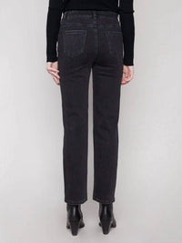 Charlie B - Straight Leg Jeans With Five-pocket Design