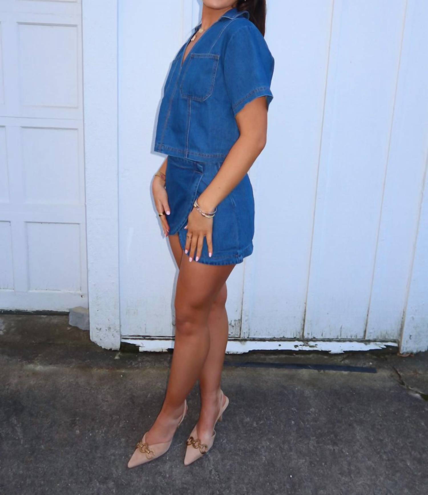 Item Ditto - Mini Jean Skort